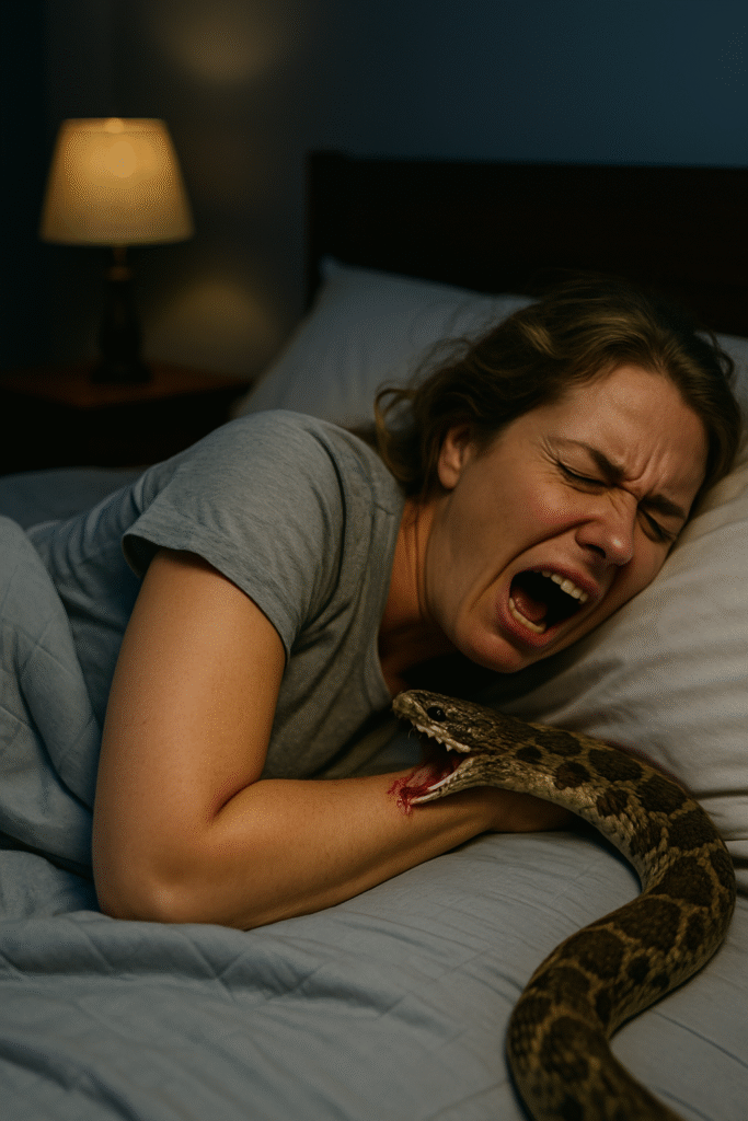Sonhar com cobra te picando: o que significa?