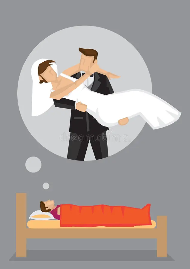 sonhar com casamento