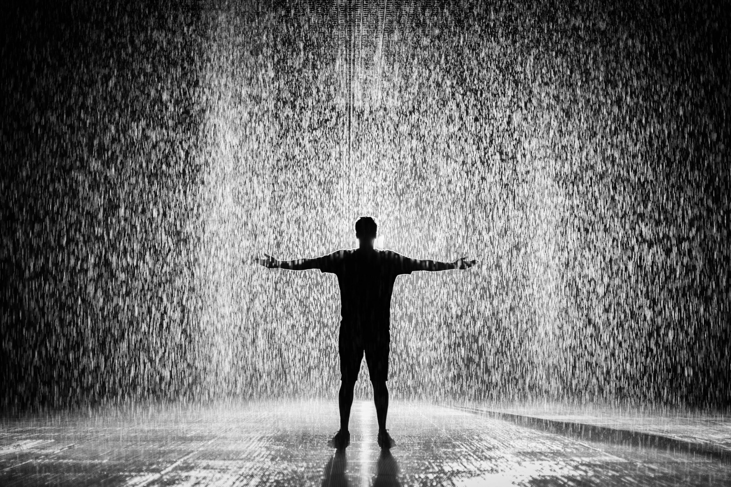 sonhar com chuva