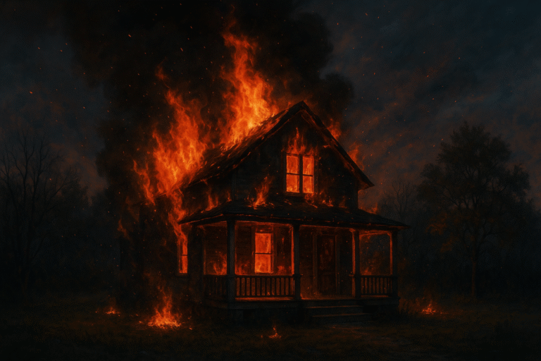 Sonhar com Casa Pegando Fogo: Significados