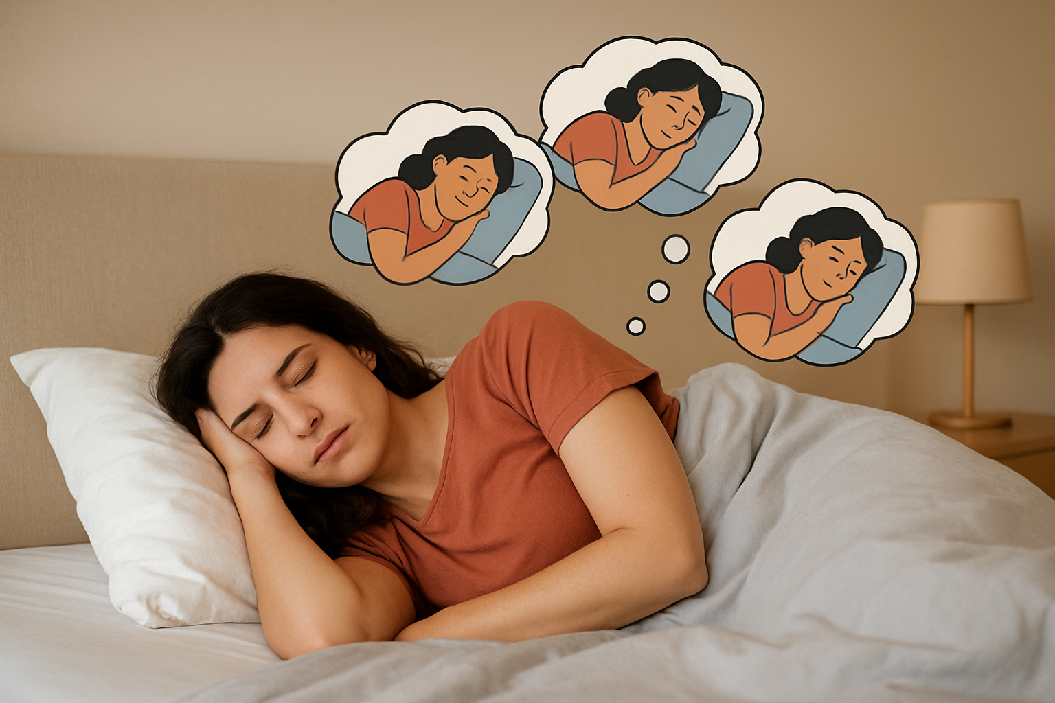 sonhar com mesma situação