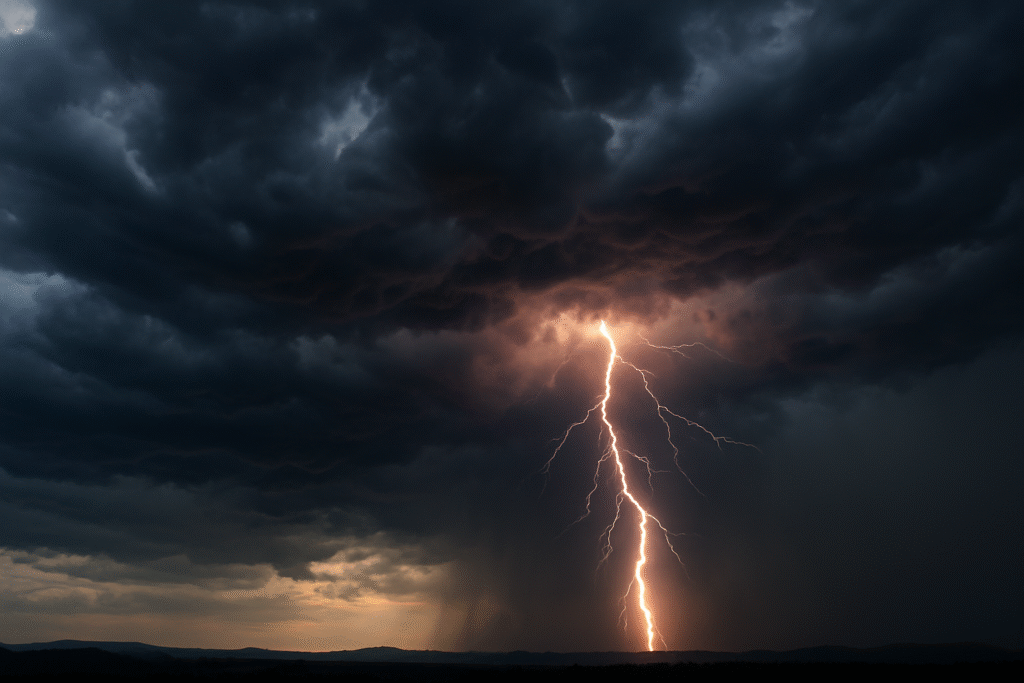 sonhar com tempestade