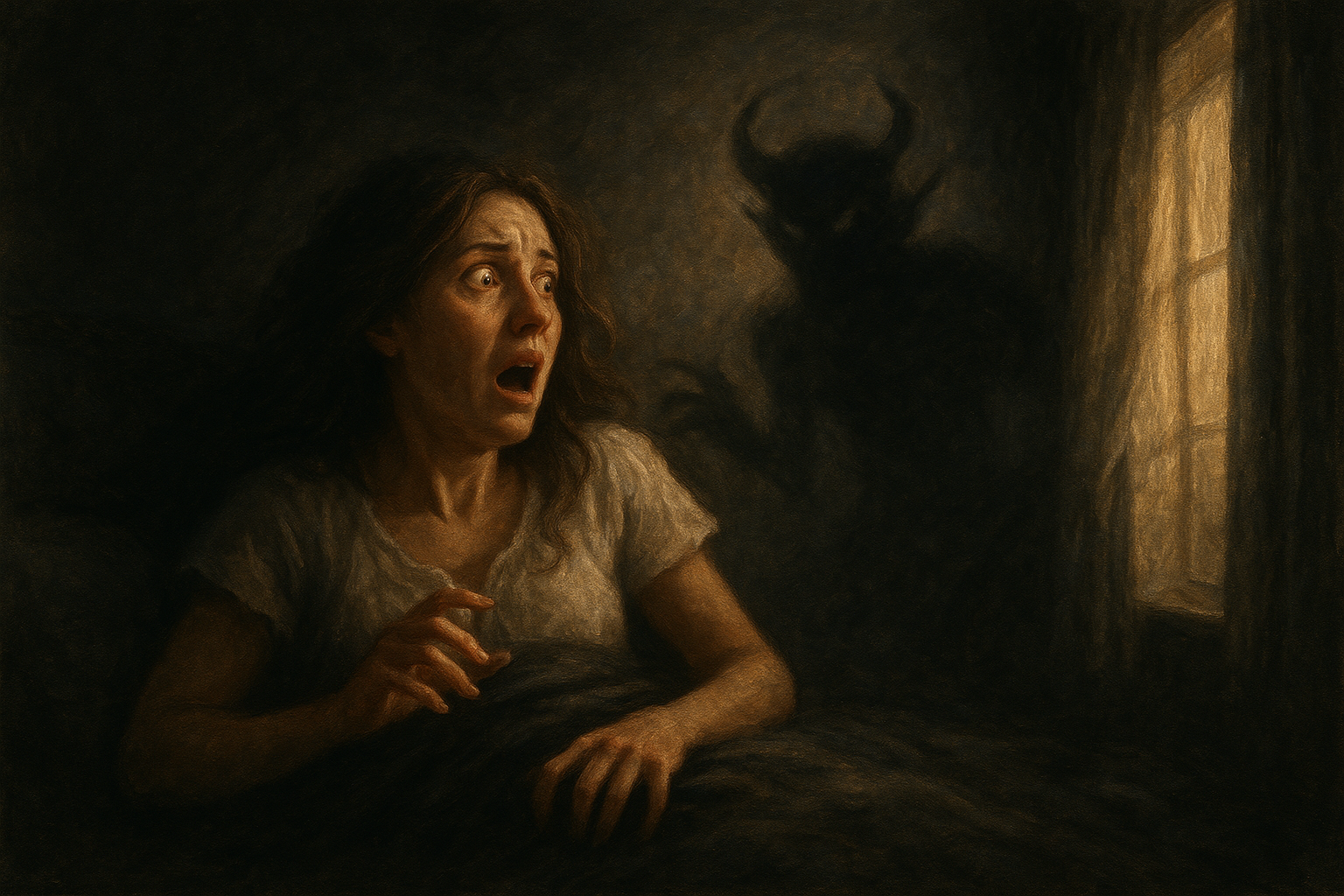 pesadelo com demonio