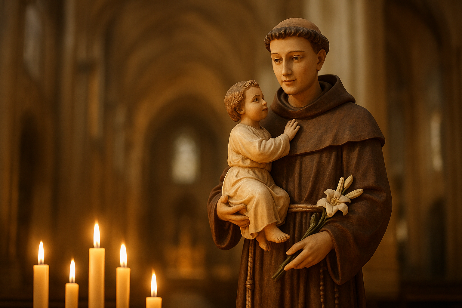 sonhar com santo antonio