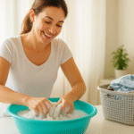 sonhar lavando roupa