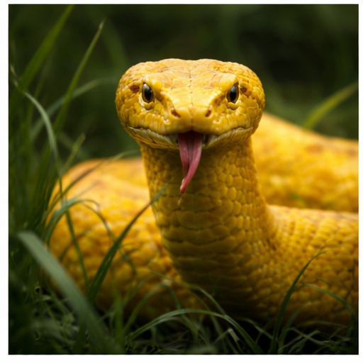 sonhar com cobra amarela