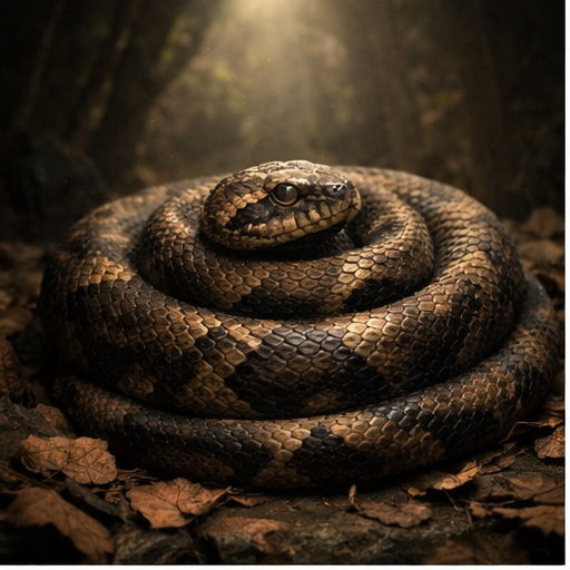 sonhar com cobra enrolada