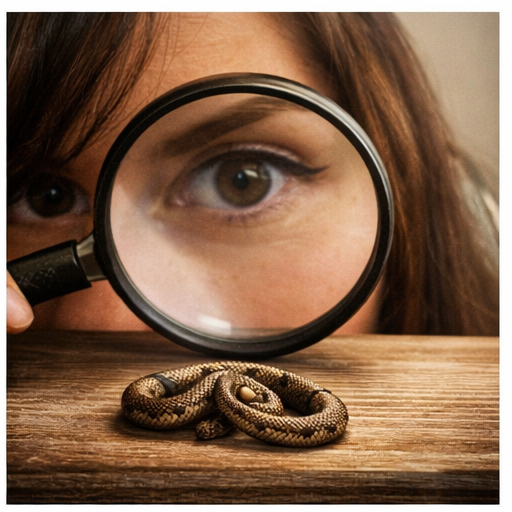 sonhar com cobra pequena