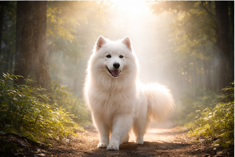 Interpretação de sonhar com cachorro branco associada à lealdade e equilíbrio