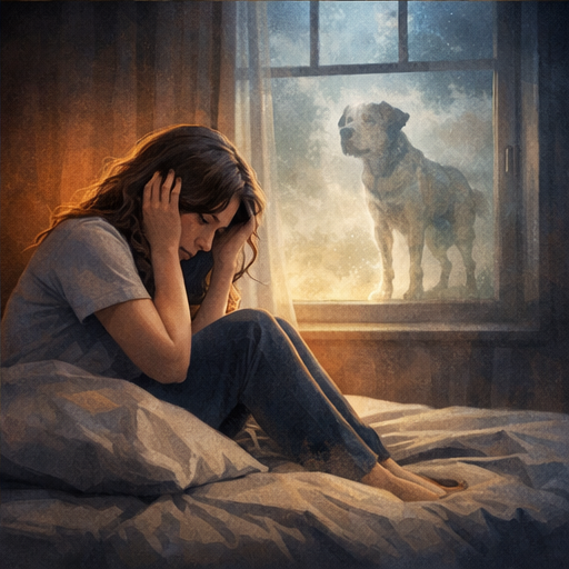 Sonhar com cachorro perdido representa sensação de perda emocional e insegurança afetiva