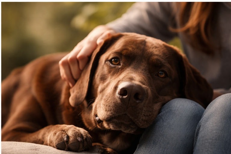 sonhar com cachorro marrom