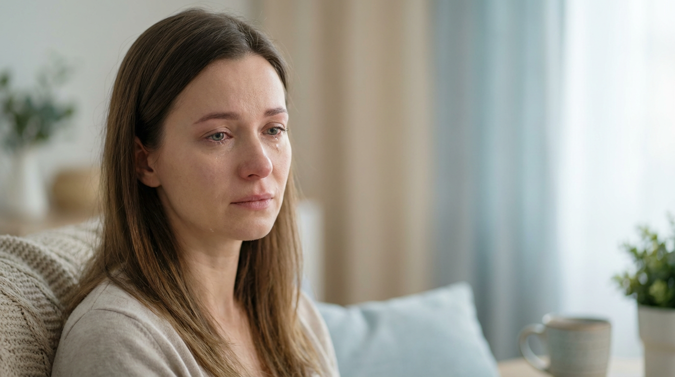 Sonhar com mãe chorando