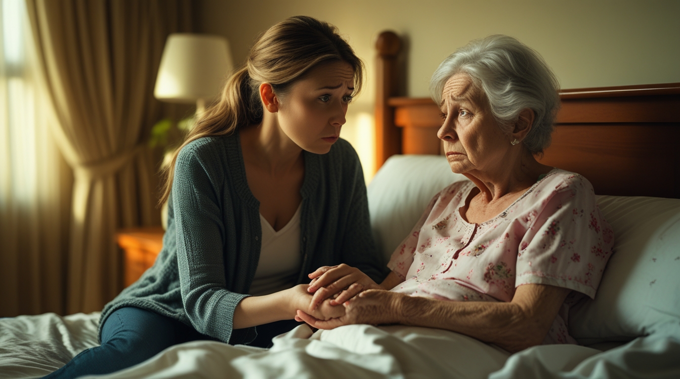 Sonhar com Mãe Doente