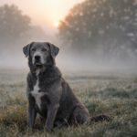 Sonhar com cachorro cinza